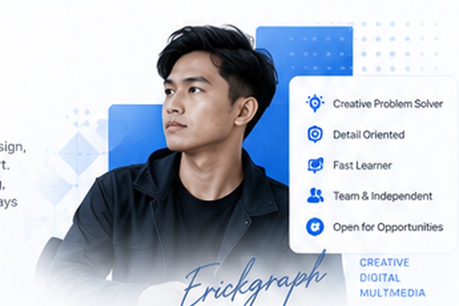 Foto Erick untuk bagian tentang saya